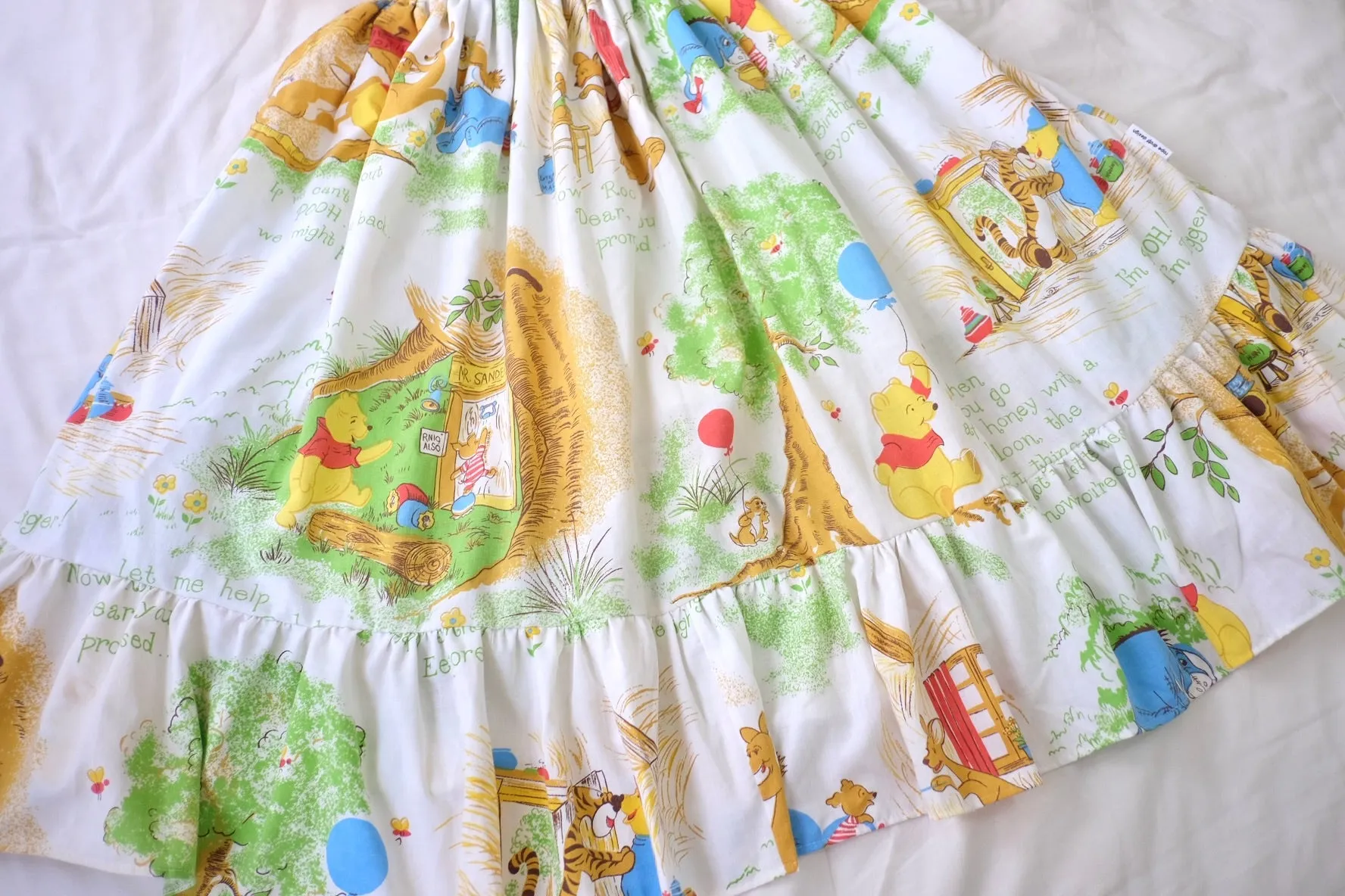 3474 puff sleeve midi dress honeymoon